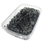 Multipackung Große Stecknadeln / Schwesternnadeln schwarz 1000St. 