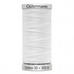 Gütermann Maschinen Quiltgarn Cotton 30 UNI 1001