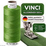 VINCI Allesnäher Nähgarn No. 120 – 500 m Universal Nähgarn 100% Polyester – freie Farbwahl 
