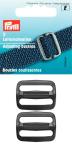 PRYM Leiterschnallen KST 25 mm schwarz 