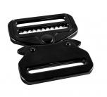 OUTDOOR - Metall Steckschnalle Steckverschluss 40mm Schwarz 