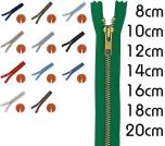 YKK Jeans Reißverschluss gold 