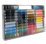 Nähmit - Exklusives Nähgarn Sortiment + Spulen in Koffer 