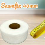 Saumfix (Vliesofix) 50m - 40mm ohne Trägerpapier 