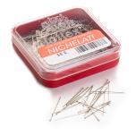 50g Stecknadeln ST 0,60 x 32 mm silberfarbig - RED-BOX EF7 