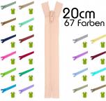 YKK Kunststoff Perlon Reißverschluss 20cm 
