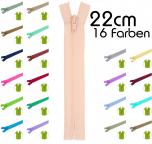 YKK Kunststoff Perlon Reißverschluss 22cm 