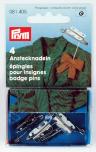 PRYM Anstecknadeln m. Plättchen EIS 27 mm silberfarbig 