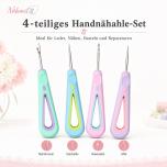 Nähmit 4-teilige Nähahle Set - Ahle für Lederarbeiten und DIY 