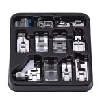 11er - Schnellspann Nähfuß Set für Haushaltsmaschinen 