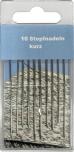Stopfnadeln kurz 10 Stück Nr. 1 - 9 