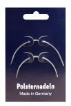 2 Polsterernadeln geboge Nadeln / Rundnadel 