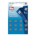 PRYM Annäh-Druckknöpfe MS 7 mm silberfarbig 