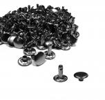 SALE - NÄHMIT - Multipack Hohlnieten Nieten schwarz 100St. 