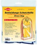 Bekleidungs-Schutzhülle für Kleider, Mäntel 60 x 9 x 120 cm 