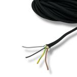 Stromkabel 4-adrig – für Industrie-Bügeleisen & Bügelstationen Meterware - Hitzebeständig 