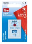 PRYM Zwillingsnadel Doppel - Nähmaschinennadel Stretch 75/2,5 mm 