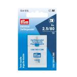 PRYM Zwillingsnadel Doppel - Nähmaschinennadel Universal 80/2,5 mm 