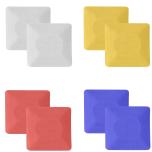 Schneiderkreide Platten Weiss Rot Blau Gelb 