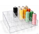 Nähmit 24er Acryl Nähgarn Ständer - Garnhalter transparent 