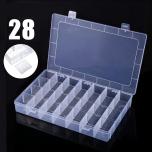 Nähmit Aufbewahrungsbox JUMBO - für Stickgarn 28 Fächer 