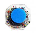 Glaskopf Stecknadeln mit Nadelkissen 