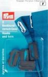 PRYM Rockbundverschlüsse ST 20 mm schwarz 
