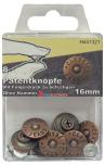 Creastyle Patentknöpfe / Hosenknöpfe altkupfer 