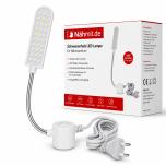 Magnetische LED Schwanenhals Nähmaschinenlampe mit 30 LED`s 