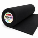ROLLE - Nähmit Schaumstoffeinlage FOAM SEW - 72cm breit SCHWARZ 