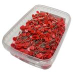 Multipackung Quilt-Stecknadeln mit Blumenkopf Rot / 1000St. 