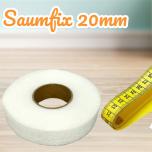 Saumfix (Vliesofix) 50m - 20mm ohne Trägerpapier 