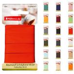 Nähmit 5m Karte Baumwoll Schrägband, 100% Baumwolle 40/20 