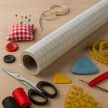 15m Schnittmusterpapier Seidenpapier - Nähen Kariert 