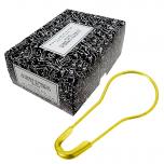 22mm Birnenform Sicherheitsnadeln 1000St. gold 