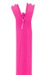 YKK Reißverschluss Nahtverdeckt 25cm - Nahtfein verschiedene Farben 516 - hell-pink