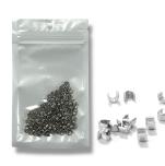 YKK - Reißverschluss Stopper oben 05M - TOP STOP SILBER 