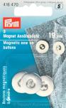PRYM Magnet-Annähknöpfe 19 mm silberfarbig 