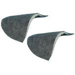 YKK Sakko Schulterpolster Watte Filz - schwarz 