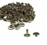 SALE - NÄHMIT - Multipack Hohlnieten Nieten altmessing 100St. 