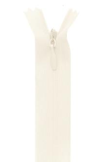 YKK Reißverschluss Nahtverdeckt 25cm - Nahtfein verschiedene Farben 841 - wollweiss