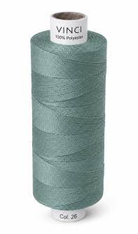 VINCI Allesnäher Nähgarn No. 120 – 500 m Universal Nähgarn – 100% Polyester – freie Farbwahl 0026