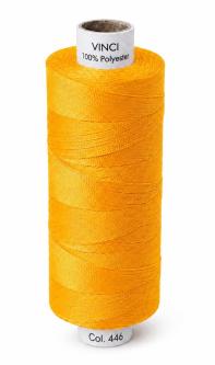 VINCI Allesnäher Nähgarn No. 120 – 500 m Universal Nähgarn – 100% Polyester – freie Farbwahl 0446