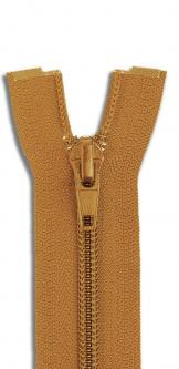 YKK Kunststoff Perlon Reißverschluss 20cm 508 - gelbbraun