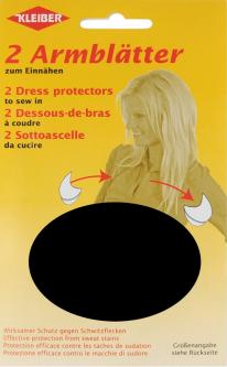 Kleiber Schweißblätter Armblätter *M* schwarz mittel - schwarz