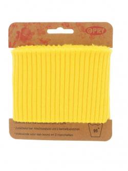 Grobstrick - Cuff Fertigbündchen 110cm Rippenstrick 506 - gelb