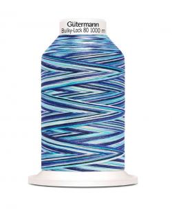 Gütermann Bulky-Lock 80 Bauschgarn Multicolor 1000m Rolle 9957