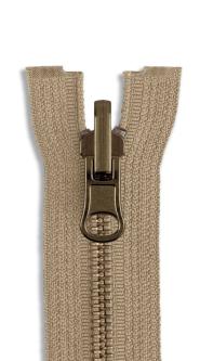 SPEZIAL Extra Stark Metall Motorrad WENDE - Reißverschluss teilbar 573 - beige