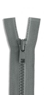 YKK Vislon Kunststoff Reißverschluss teilbar 578 - mausgrau