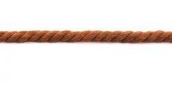 MEGA Dicke gedrehte Baumwollkordel 12mm UNI 568 - tabak